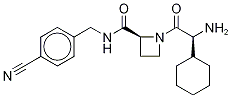 1-((2R)-2-Amino-2-cyclohexylacetyl)-N-(4’-cyanobenzyl)-2-L-azetidinecarboxamide-d11图片