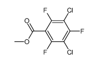 3,5-Dichlor-2,4,6-trifluor-benzoesaeure-methylester结构式
