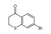 7-bromothiochroman-4-one Structure