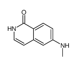 6-(Methylamino)-1-isoquinolinol结构式