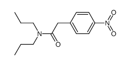 N,N-di-n-propyl-4-nitrophenylacetamide结构式