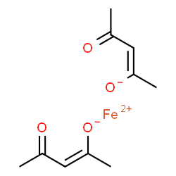 Ferrous acetylacetonate structure