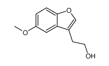 2-(5-methoxybenzofuran-3-yl)ethanol Structure