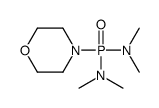 N-[dimethylamino(morpholin-4-yl)phosphoryl]-N-methylmethanamine结构式