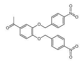 1-[3,4-bis[(4-nitrophenyl)methoxy]phenyl]ethanone Structure