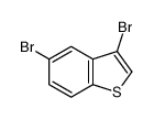 3,5-dibromo-1-benzothiophene Structure