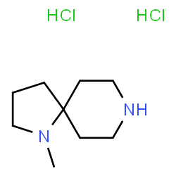 1-Methyl-1,8-diazaspiro[4.5]decane dihydrochloride Structure