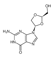 (4-2-aminopurin-9-yl)-1,3-dioxolane-2-methanol picture