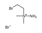 N,N-DIMETHYL-(2-BROMOETHYL)HYDRAZINIUMBROMIDE结构式