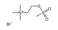 (2-(trimethylammonium)ethyl)methanethiosulfonate Structure