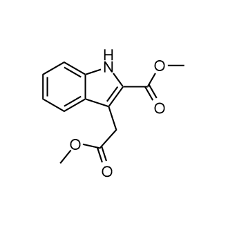 3-(2-甲氧基-2-氧代乙基)-1H-吲哚-2-羧酸甲酯图片