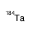 tantalum-184结构式