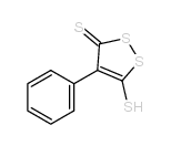 5-巯基-4-苯基-3H-1,2-二硫杂环-3-硫酮结构式