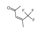 (3Z)-5,5,5-trifluoro-4-methylpent-3-en-2-one Structure
