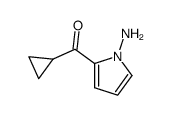 Methanone, (1-amino-1H-pyrrol-2-yl)cyclopropyl- (9CI) picture