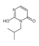 3-(2-methylpropyl)-1H-pyrimidine-2,4-dione Structure