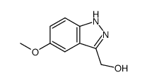 (5-methoxy-1H-indazol-3-yl)methanol Structure