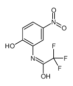 2,2,2-trifluoro-N-(2-hydroxy-5-nitrophenyl)acetamide结构式