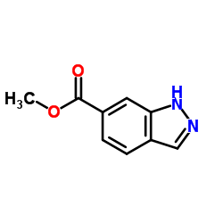 Methyl 1H-indazole-6-carboxylate Structure