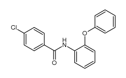 N-(2-phenoxyphenyl)-4-chlorobenzamide Structure