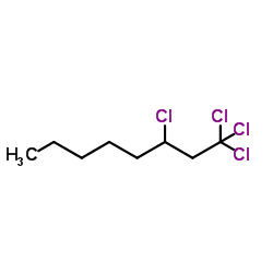 1,1,1,3-Tetrachlorooctane structure