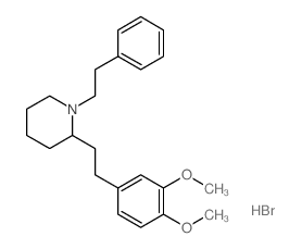 2-[2-(3,4-dimethoxyphenyl)ethyl]-1-phenethyl-piperidine picture