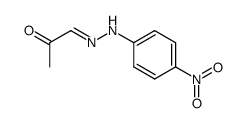 ω-Methylglyoxal-4-nitrophenylhydrazon结构式