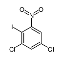 1,5-dichloro-2-iodo-3-nitrobenzene Structure