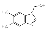 1H-Benzimidazole-1-methanol,5,6-dimethyl-结构式