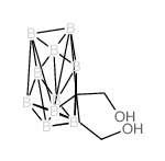 1,2-Dicarbadodecaborane(12)-1,2-dimethanol结构式