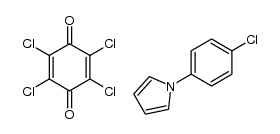Chloranil-1-(p-Chlorphenyl)-pyrrol-Komplex结构式