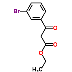 3-溴苯甲酰乙酸乙酯结构式