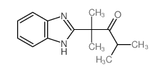 2-(1H-benzoimidazol-2-yl)-2,4-dimethyl-pentan-3-one Structure