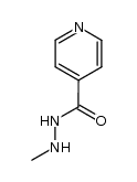2'-methylisonicotinohydrazide Structure