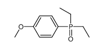 1-diethylphosphoryl-4-methoxybenzene结构式