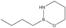 2-Butyltetrahydro-2H-1,3,2-oxazaborine结构式