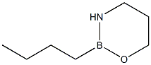 2-Butyltetrahydro-2H-1,3,2-oxazaborine structure