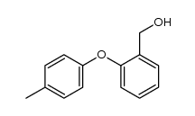 [2-(4-METHYLPHENOXY)PHENYL]METHANOL结构式