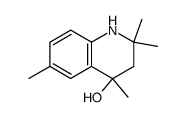 4-hydroxy-2,2,4,6-tetramethyl-1,2,3,4-tetrahydroquinoline Structure