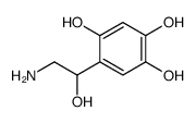 5-(2-amino-1-hydroxyethyl)benzene-1,2,4-triol结构式