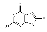 8-FLUOROGUANINE Structure