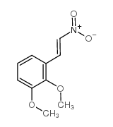 Benzene,1,2-dimethoxy-3-(2-nitroethenyl)- Structure