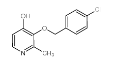 3-[(4-chlorobenzyl)oxy]-2-methylpyridin-4-ol Structure