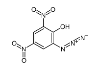 2-azido-4,6-dinitrophenol结构式