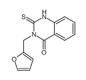 3-[(furan-2-yl)methyl]-2,3-dihydro-2-thioxoquinazolin-4(1H)-one图片