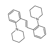 1-(2-(2-(piperidin-1-yl)styryl)phenyl)piperidine结构式