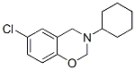 6-Chloro-3-cyclohexyl-3,4-dihydro-2H-1,3-benzoxazine结构式