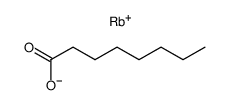 rubidium caprylate Structure