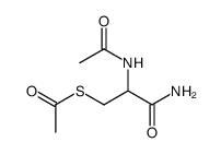 N,S-diacetylcysteinamide结构式