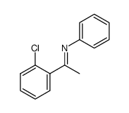 1-(2-chlorophenyl)-N-phenylethan-1-imine结构式